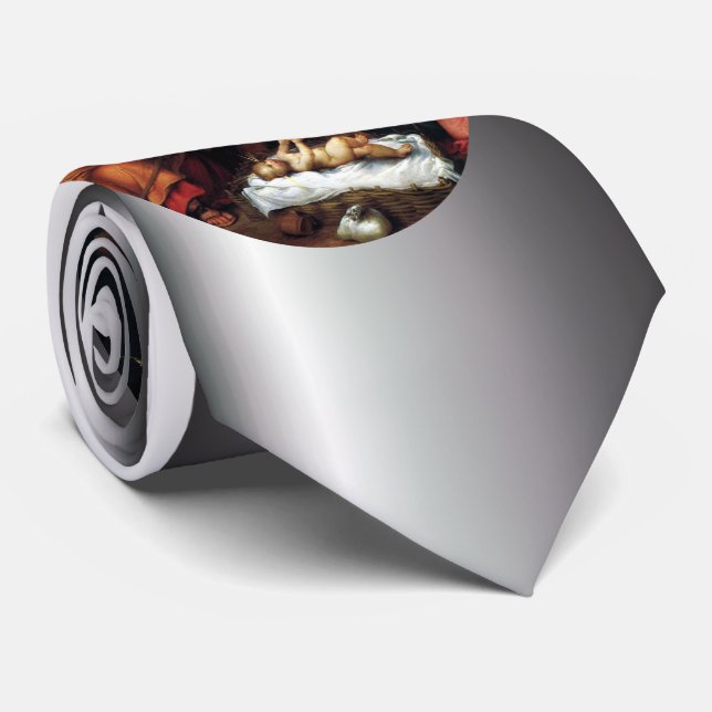 Corbata Natividad (Enrollado)