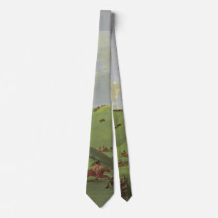 Corbata Nativos americanos vintage, Buffalo Chase de Catli