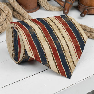 Corbata náutica personalizada vintage