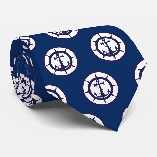 Corbata Nautical Anchor Tie (Enrollado)