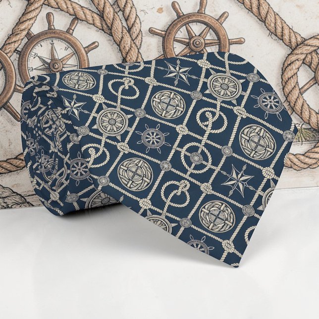 Corbata Nautical Ropes Custom Necktie (Subido por el creador)