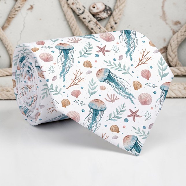 Corbata Nautical Sea Life Custom Necktie (Subido por el creador)