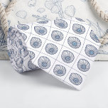 Corbata Nautical Seashells Custom Necktie<br><div class="desc">This custom necktie features a beautiful nautical design with seashells, perfect for adding a touch of the ocean to any outfit. Whether you're heading to a seaside vacation, a special event, or just want to express your love for the sea, this tie is a stylish and unique choice. Made with...</div>