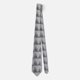 Corbata Naves Gráficas de Arte Fino Oceanic Trek