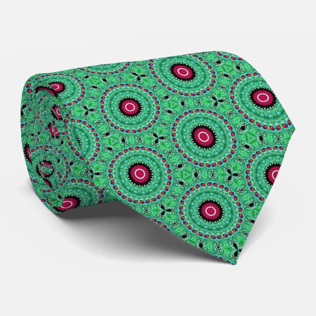 Corbata Navidad Boho (Enrollado)