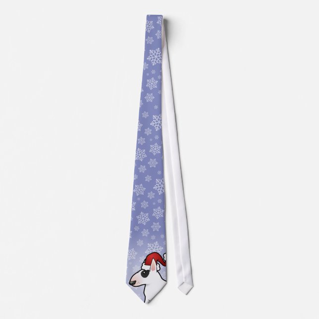Corbata Navidad bull terrier (Anverso)
