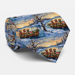 Corbata Navidad en Barco de Vizsla Fiesta