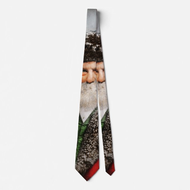 Corbata Navidad - Santa - San Nicolás 1895 (Anverso)
