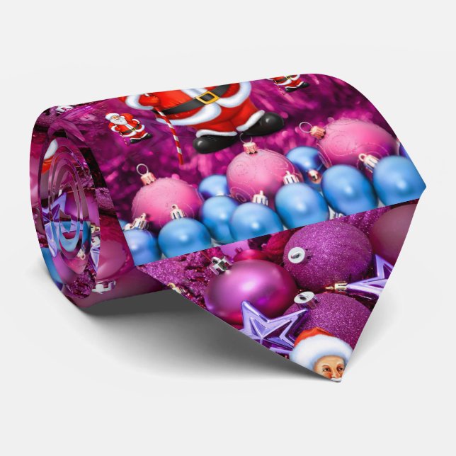 Corbata Navidad Te, Santa (Enrollado)