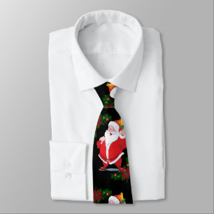 Corbata Navidad Te, Santa
