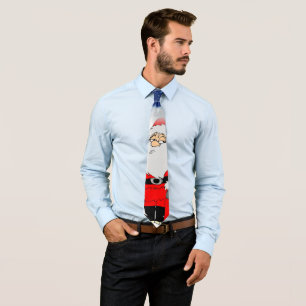 Corbata Navidad Te, Santa