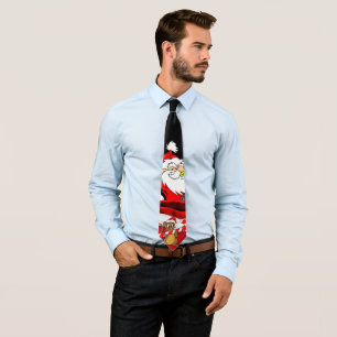 Corbata Navidad Te, Santa