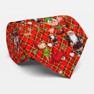 Corbata Navidad Te, Santa
