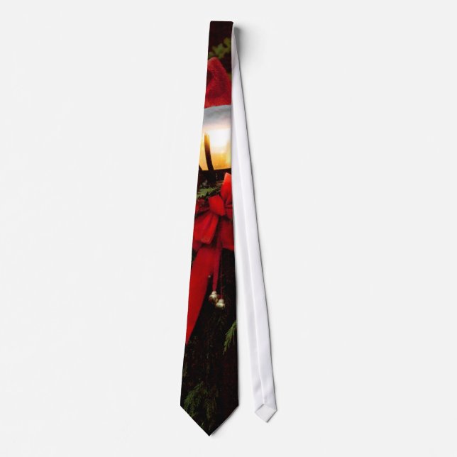 Corbata Navidad - Va a ser una noche fría (Anverso)
