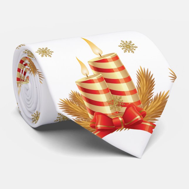 Corbata Navidad, Vela Navidad (Enrollado)