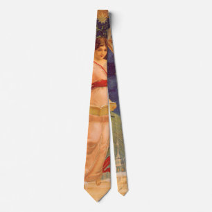 Corbata Navidad Vintage, Ángel Victoriano Leyendo la Bibli