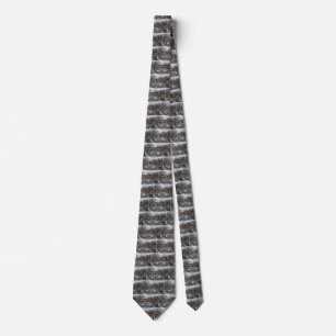 Corbata Navidad vintage, primeros patinadores de invierno