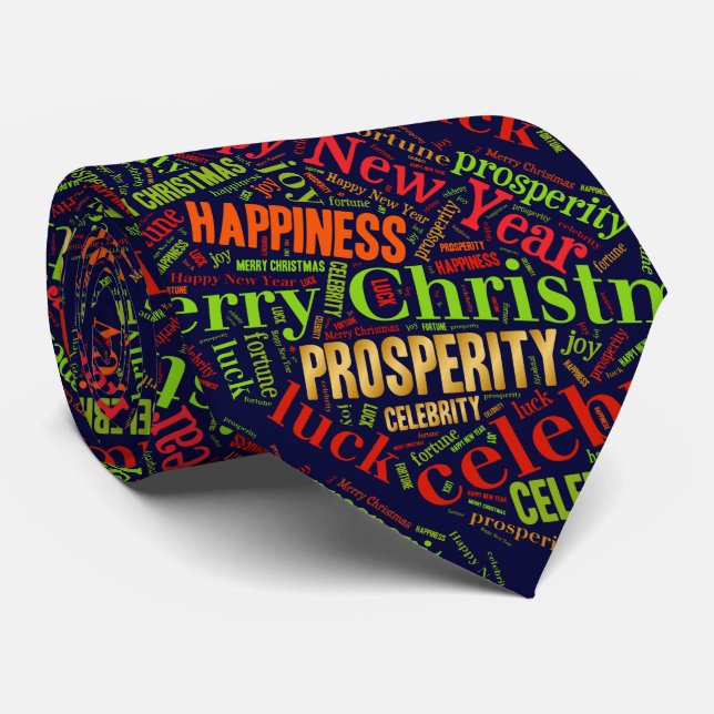 Corbata Navidades (Enrollado)