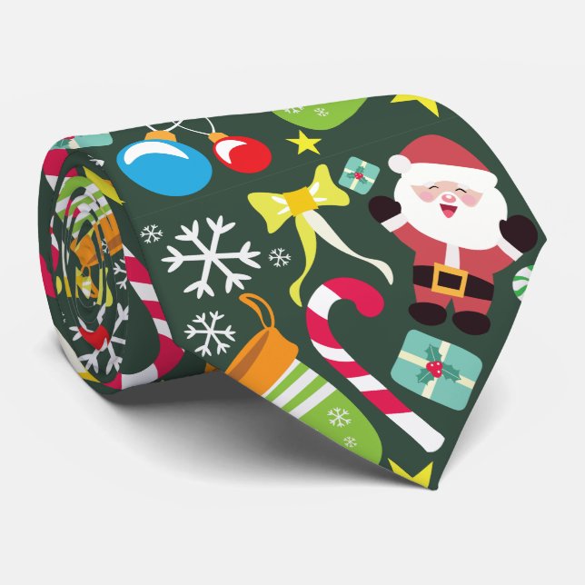 Corbata Navidades (Enrollado)