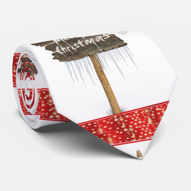 Corbata Navidades, amarga Navidad (Enrollado)