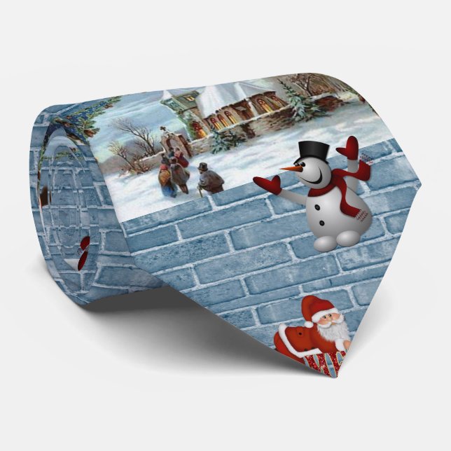 Corbata Navidades, amarga Navidad (Enrollado)