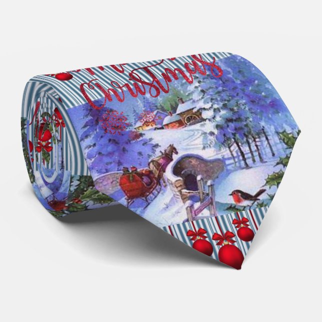 Corbata Navidades, amarga Navidad (Enrollado)