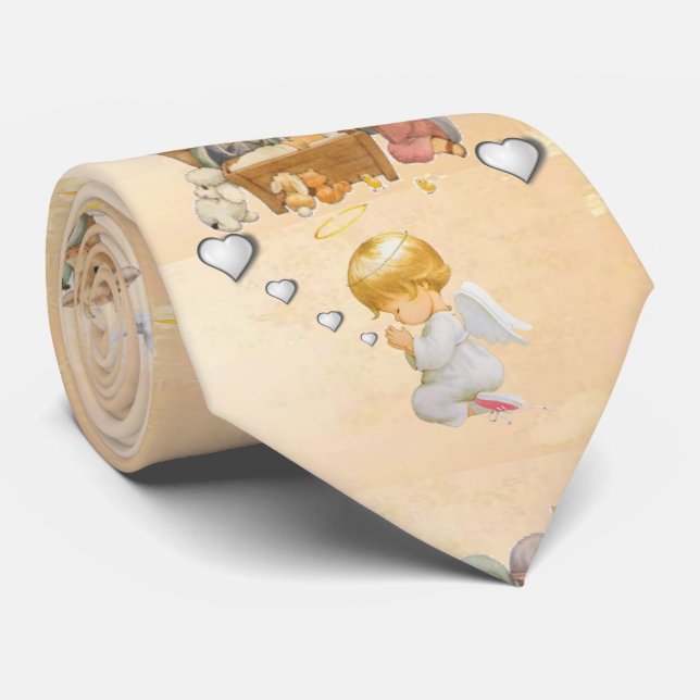 Corbata Navidades, atado, Jesucristo (Enrollado)