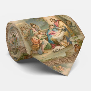 Corbata Navidades, atados, Jesucristo