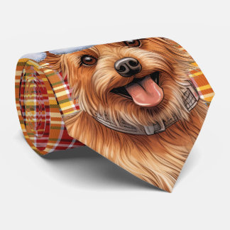 Corbata Navidades australianos de juguetes de perro de Aus