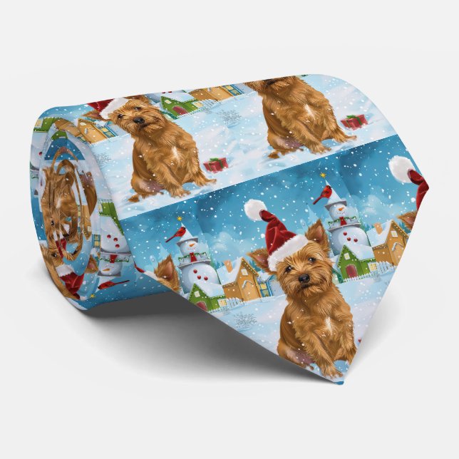 Corbata Navidades australianos del Terrible Winter Wonderl (Enrollado)