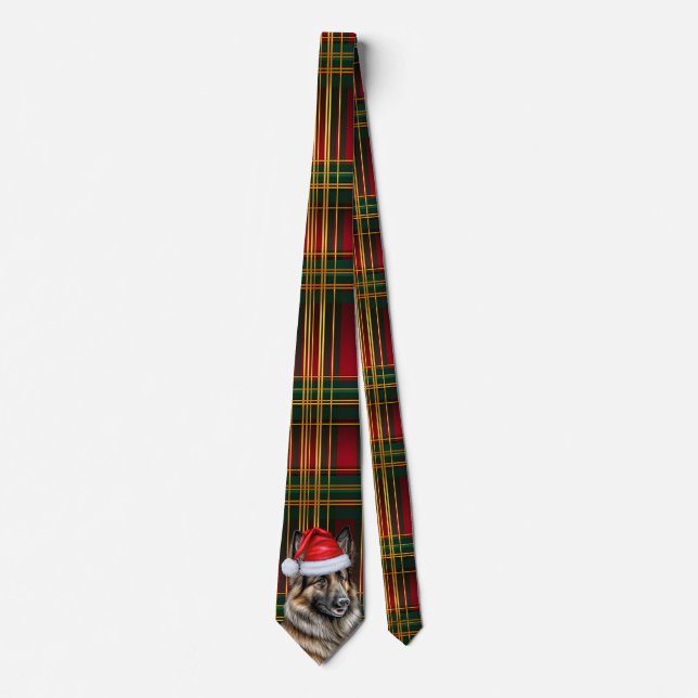 Corbata Navidades belgas Tervuren Holiday Plaid (Anverso)
