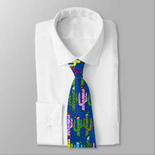 Corbata Navidades Cactus