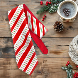 Corbata Navidades Candy Cane Stripes ID259