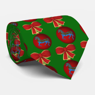 Corbata Navidades Carousel Horse Holiday