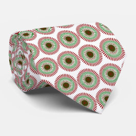 Corbata Navidades con aspecto de época de los años 70 Snow