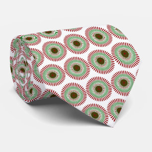 Corbata Navidades con aspecto de época de los años 70 Snow
