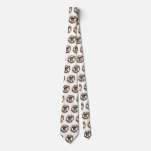Corbata Navidades de Boxer Wreath Festimes Pup