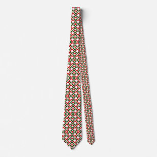 Corbata Navidades de fondo de patrón sin problemas