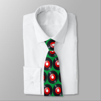 Corbata NAVIDADES de novedad NECK TIE, retro Santa red de 