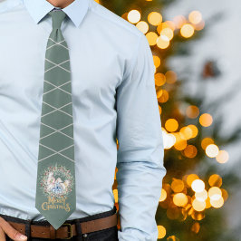 Corbata Navidades De Oso Polar Vieron El Nillo Del Cuello