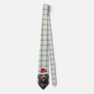 Corbata Navidades de Plantas Verdes de Barbet