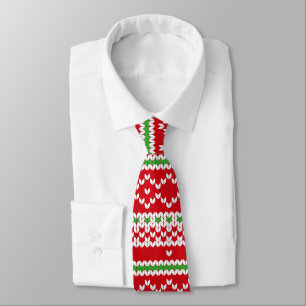 Corbata Navidades de punto estilo suéter vacaciones