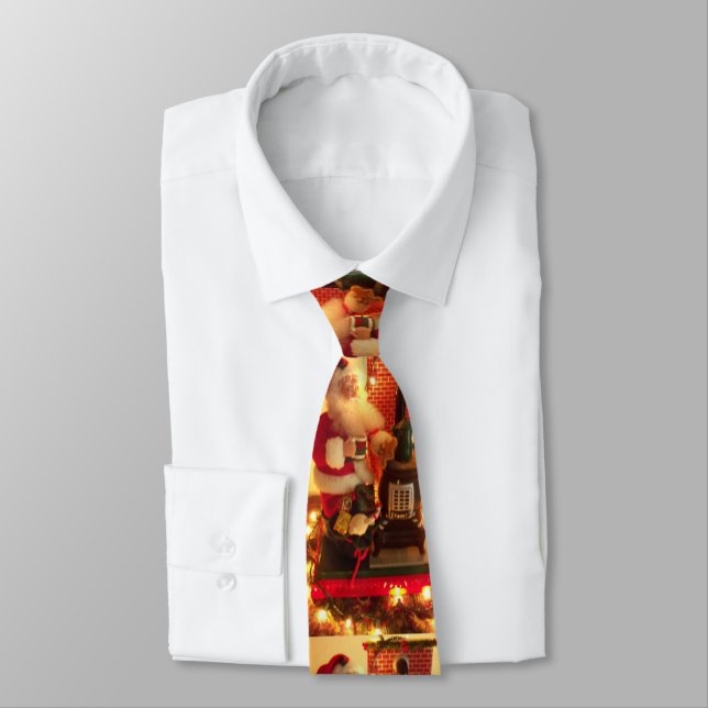 Corbata Navidades de Santa Claus (Atado)