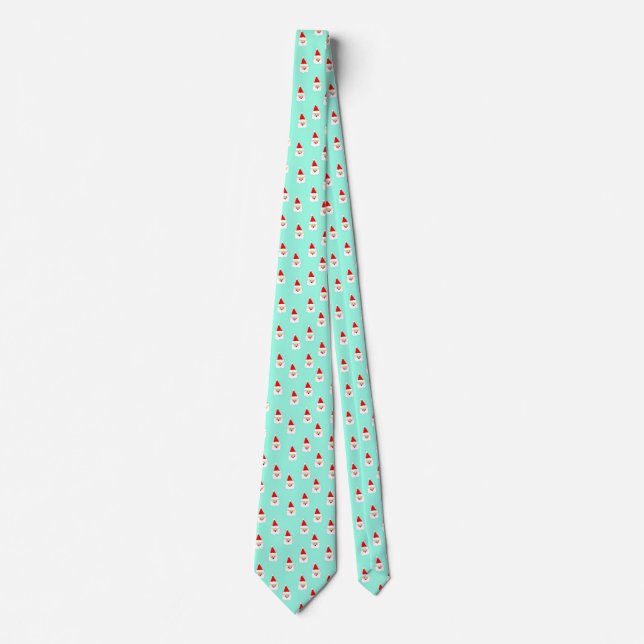 Corbata navidades de santa claus (Anverso)