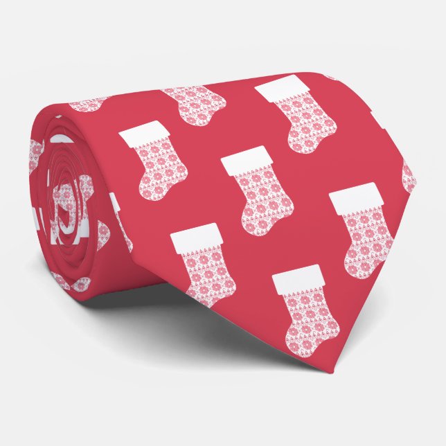 Corbata Navidades de Winter Knit Stocking Tie (Enrollado)