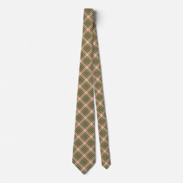 Corbata Navidades de Woodland Plaid Tie