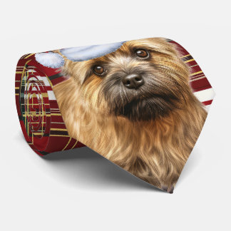 Corbata Navidades del Cairn Terrier