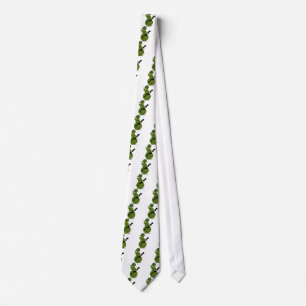 Corbata navidades del ejército de snowman