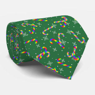 Corbata Navidades del Rainbow Candy Canes
