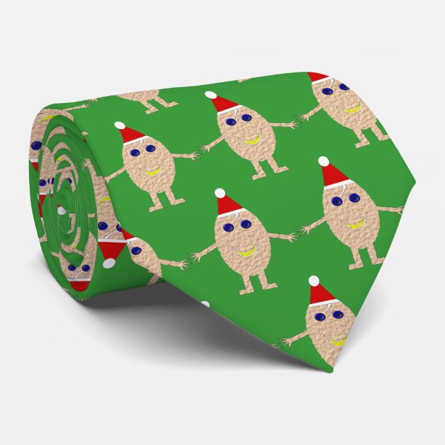 Corbata Navidades divertidos Egg Tie (Enrollado)